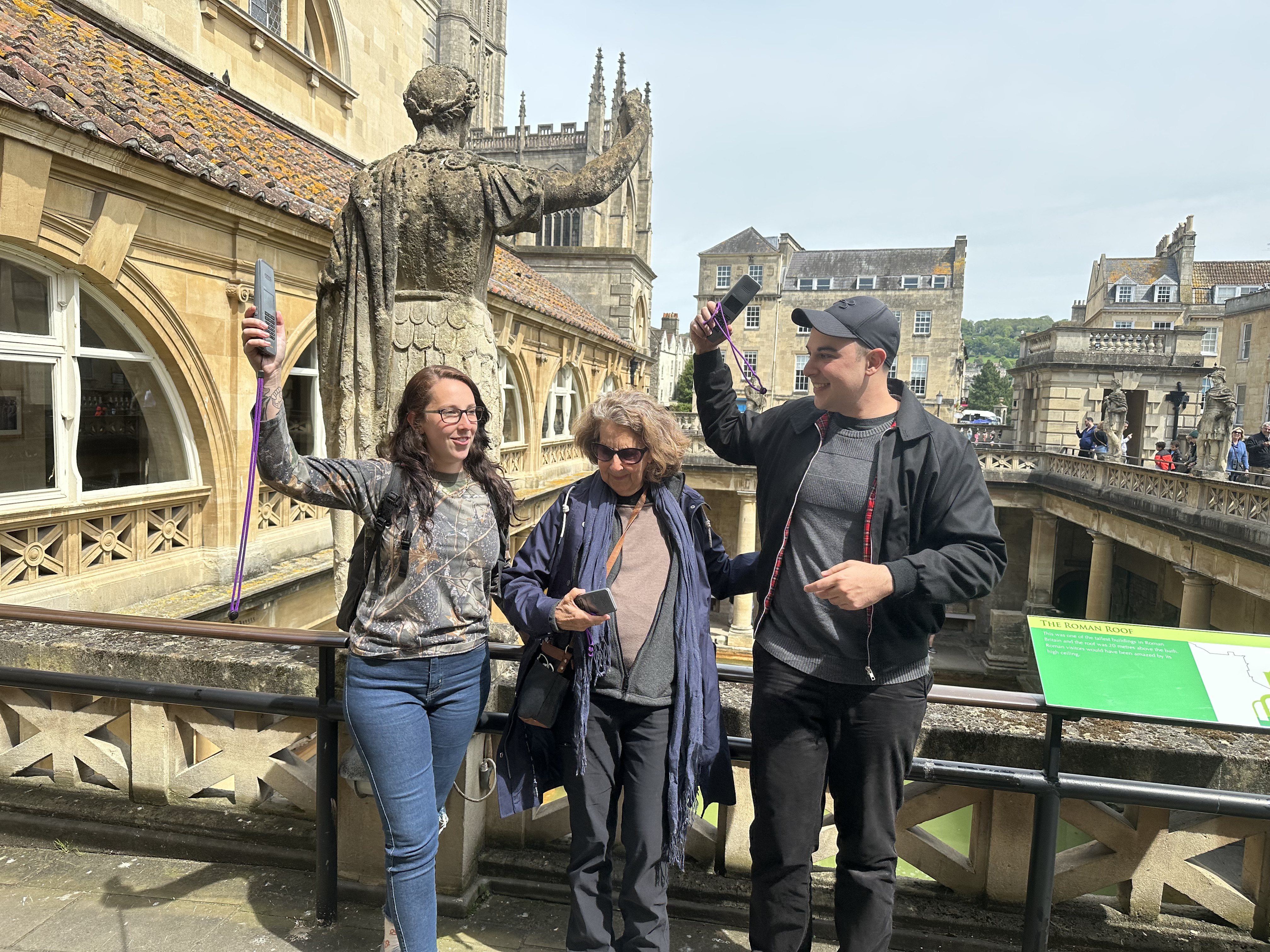 Family in Bath together