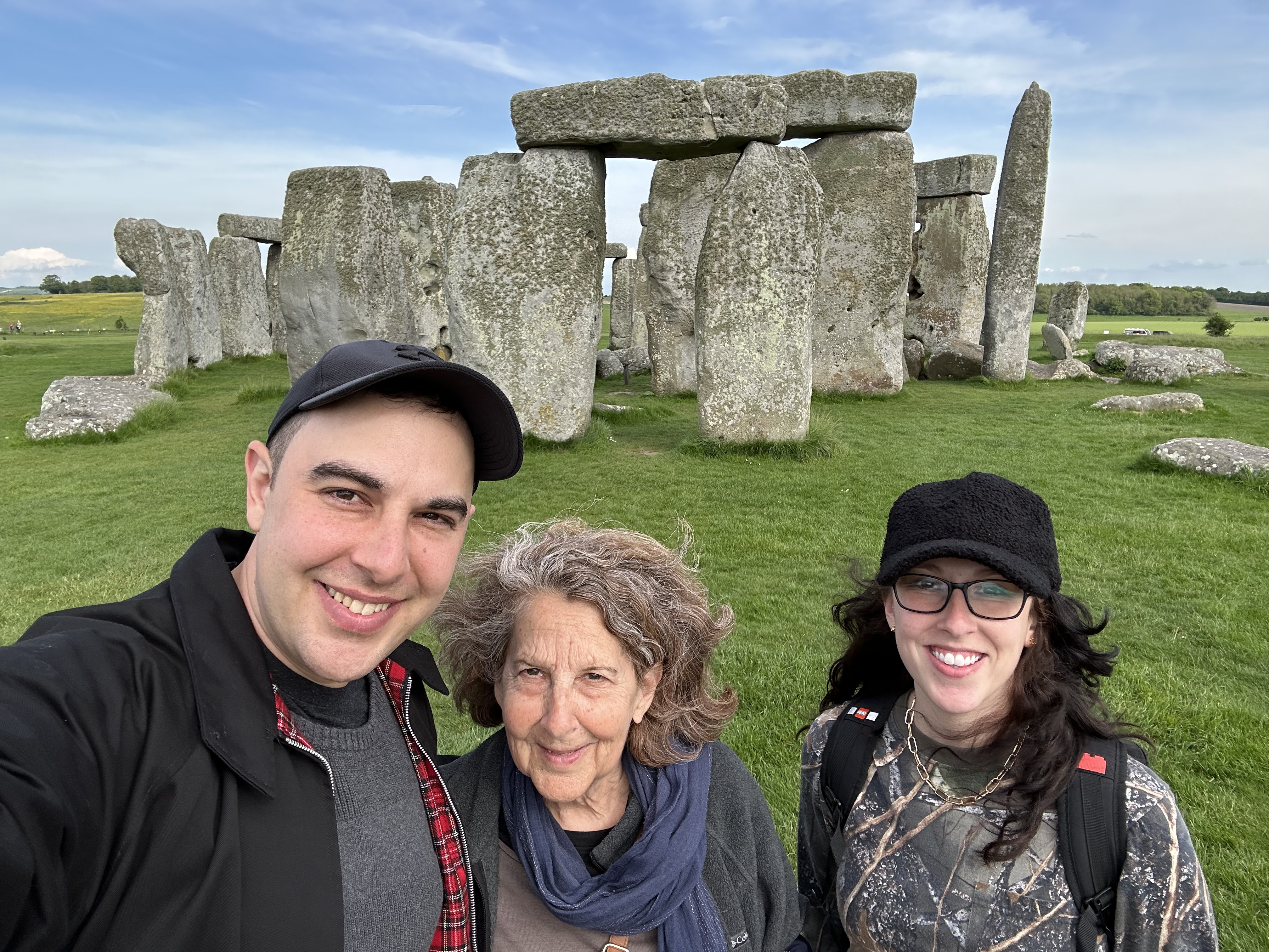 My fmaily at Stonehenge